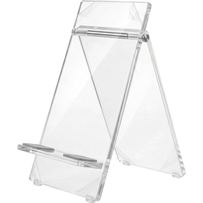 Hjfwk Clear Acrylic Dual-Panel Easel Phone Stand 17 cm - Product view