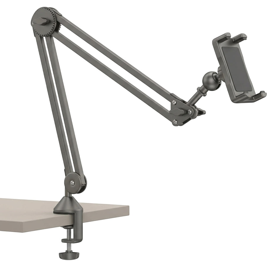Hjfwk Three-Joint Desk-Clamp Phone Holder Graphite 65 cm